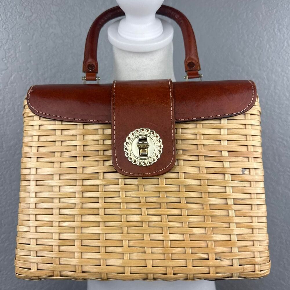 Unbranded Women's Brown and Tan Bag